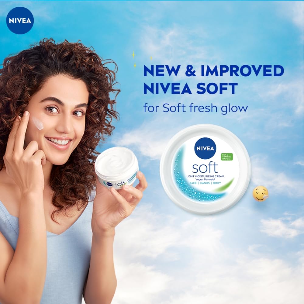 Nivea Soft Moisturizing Cream, 100ml