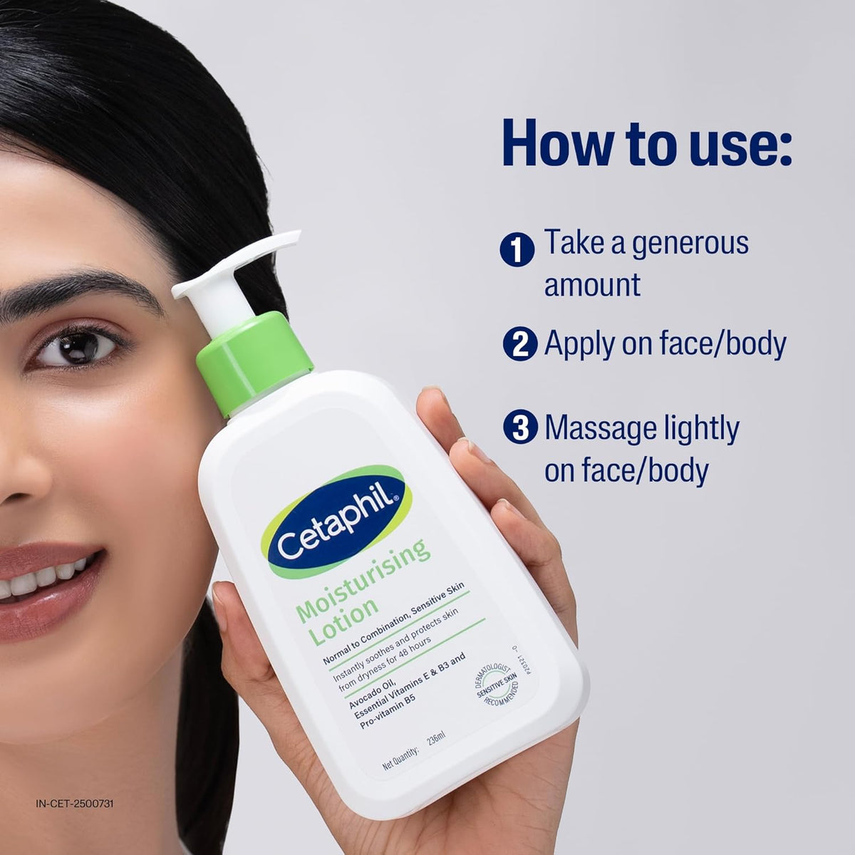 Cetaphil Moisturizing Lotion for Normal to Dry Skin, 118ml