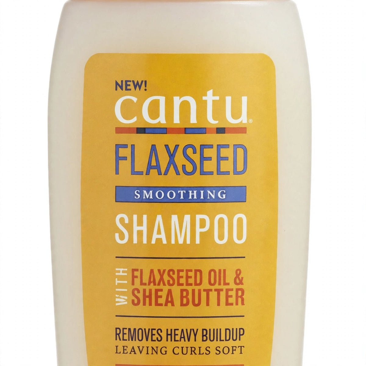 Cantu Flaxseed Smoothing Shampoo With Flaxseed Oil & Shea Butter, 400Ml