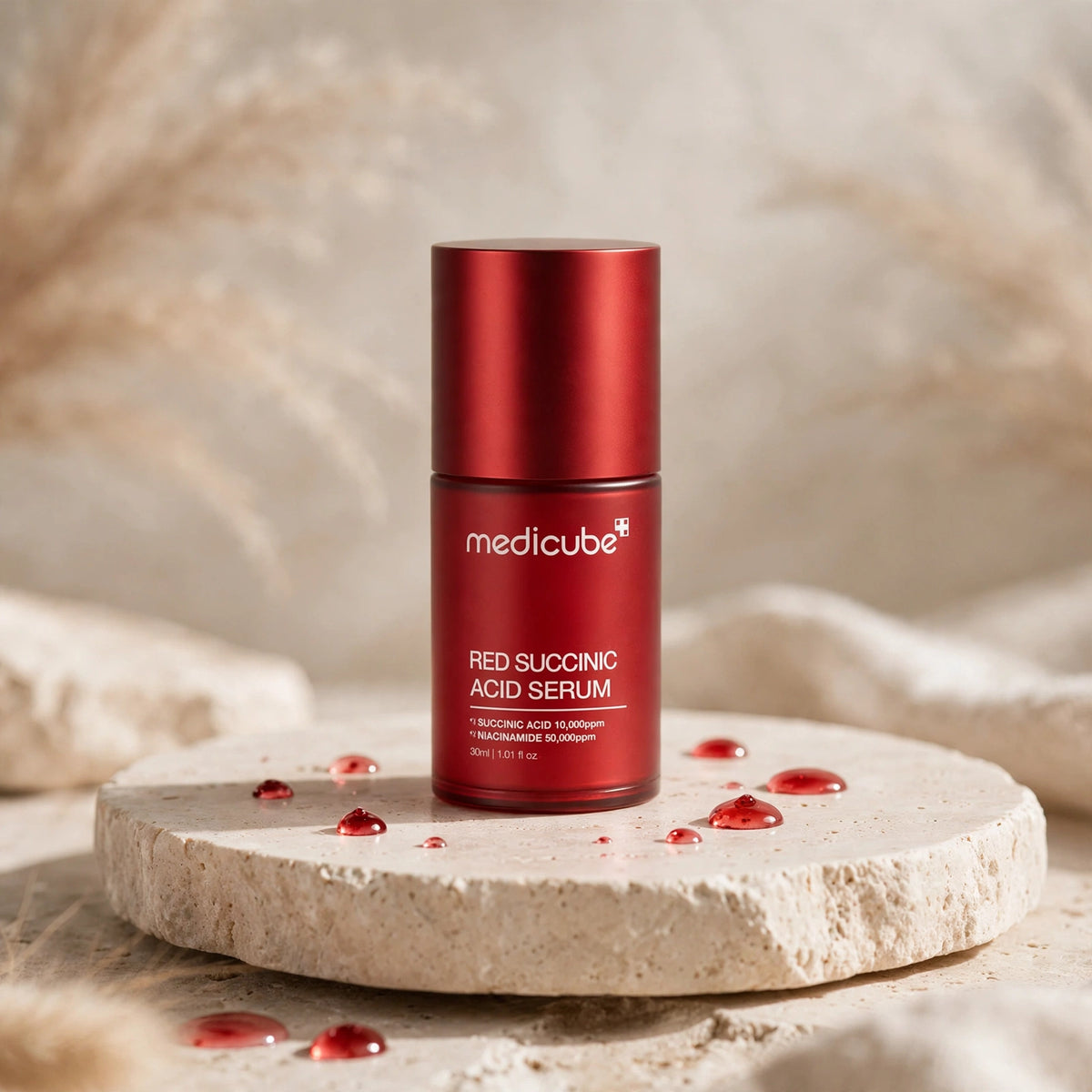 Medicube Red Succinic Acid Pore Care Serum Bottle 30ml