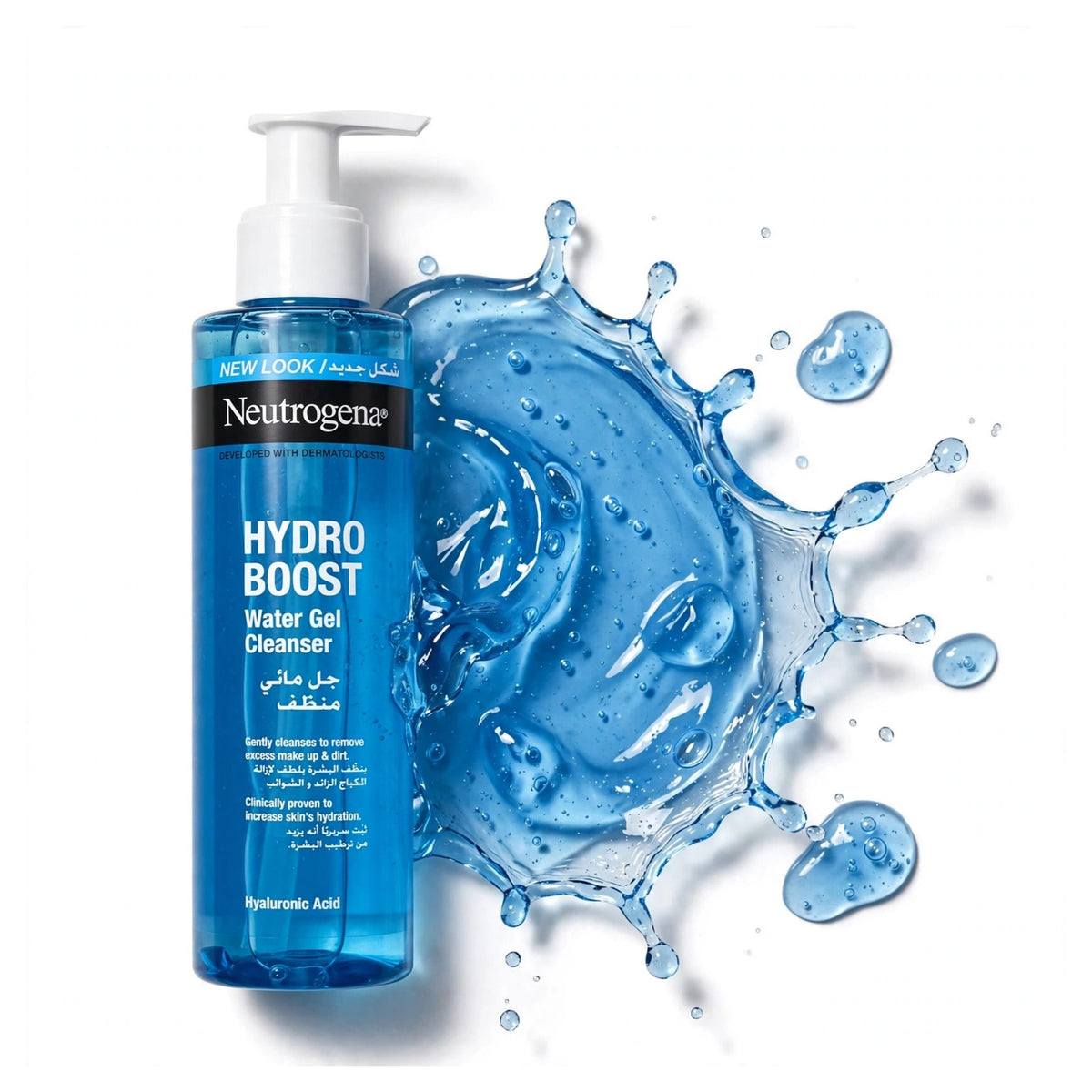 Neutrogena Hydro Boost Hydrating Water Gel Cleanser 200ml