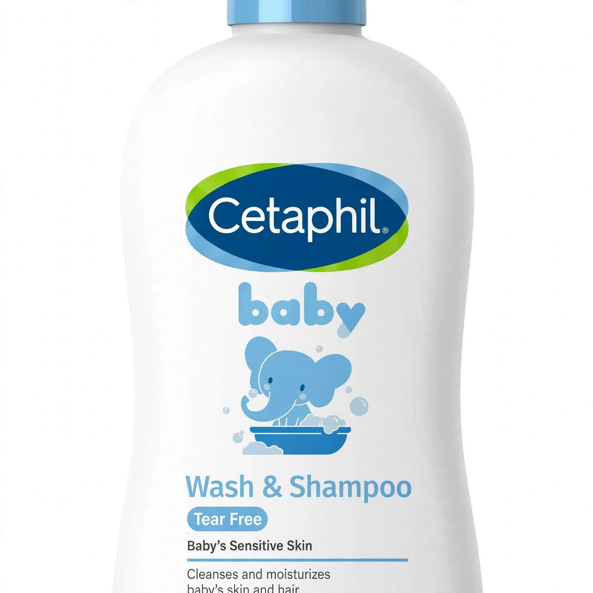 Cetaphil Baby Wash & Shampoo Tear Free for Baby's Sensitive Skin, 399ml