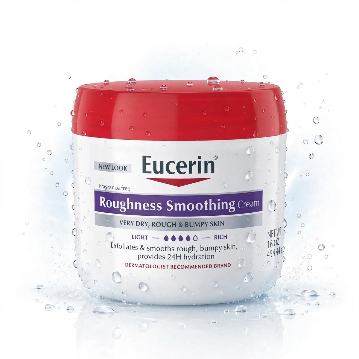 Eucerin Roughness Smoothing Cream Vry Dry ,Rough ,Bumpy skin , 454G