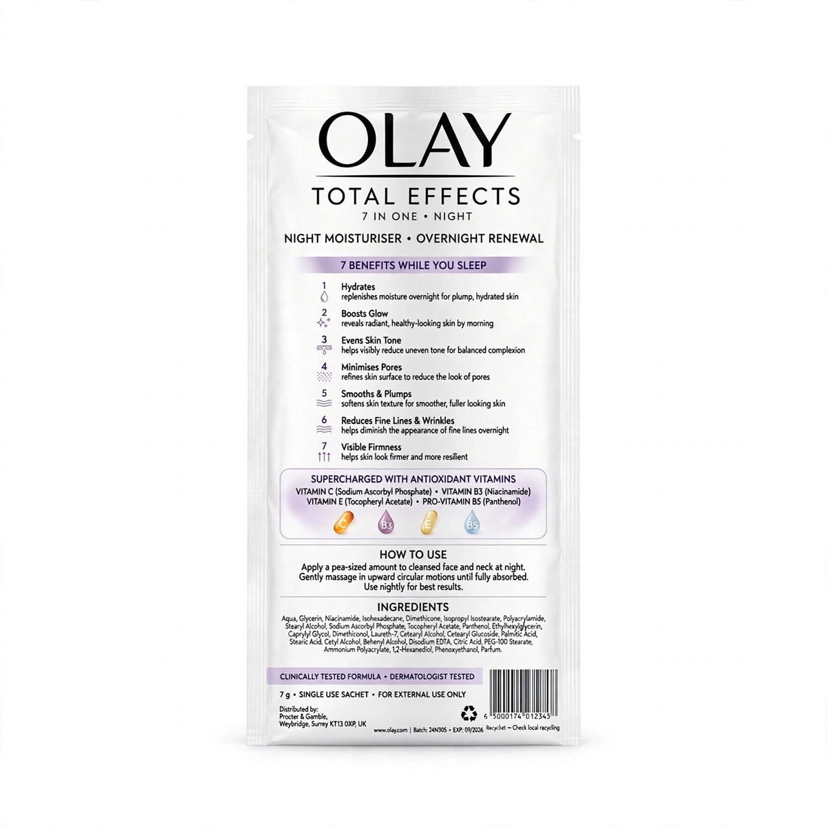 Olay Total Effects 7In One Night Moisturizing 50 ml