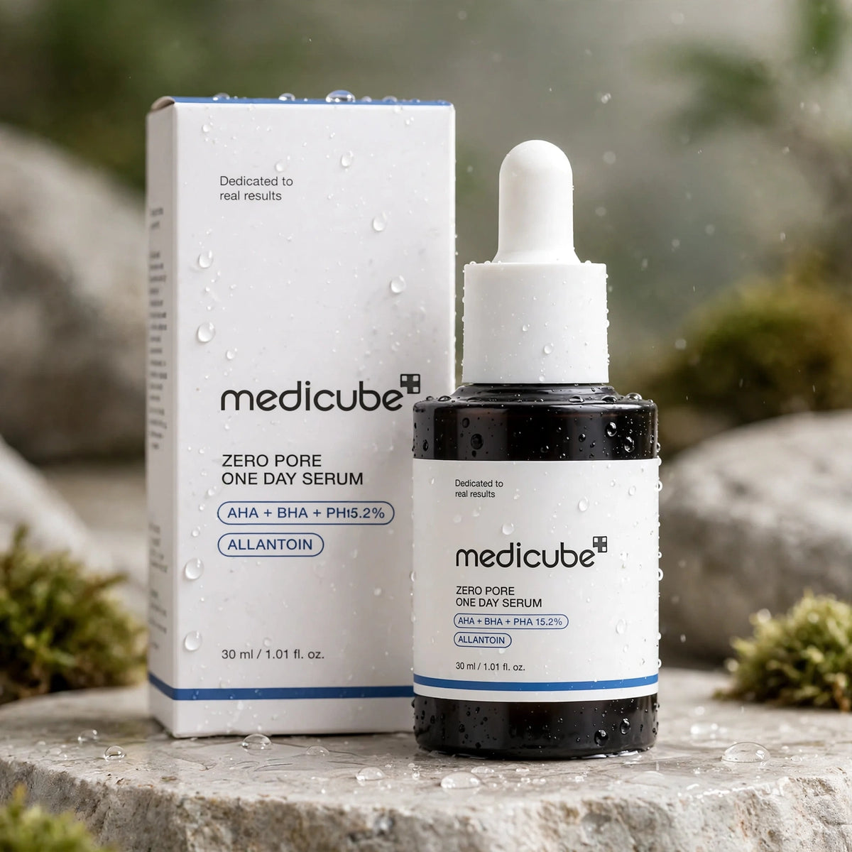 MEDICUBE ZERO PORE ONE DAY SERUM AHA + BHA+ PHA+ 15.2% ALLANTOIN