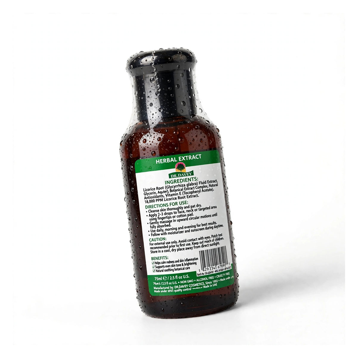 Dr. Davey Licorice Calms Root Inflammation Oil 75ml