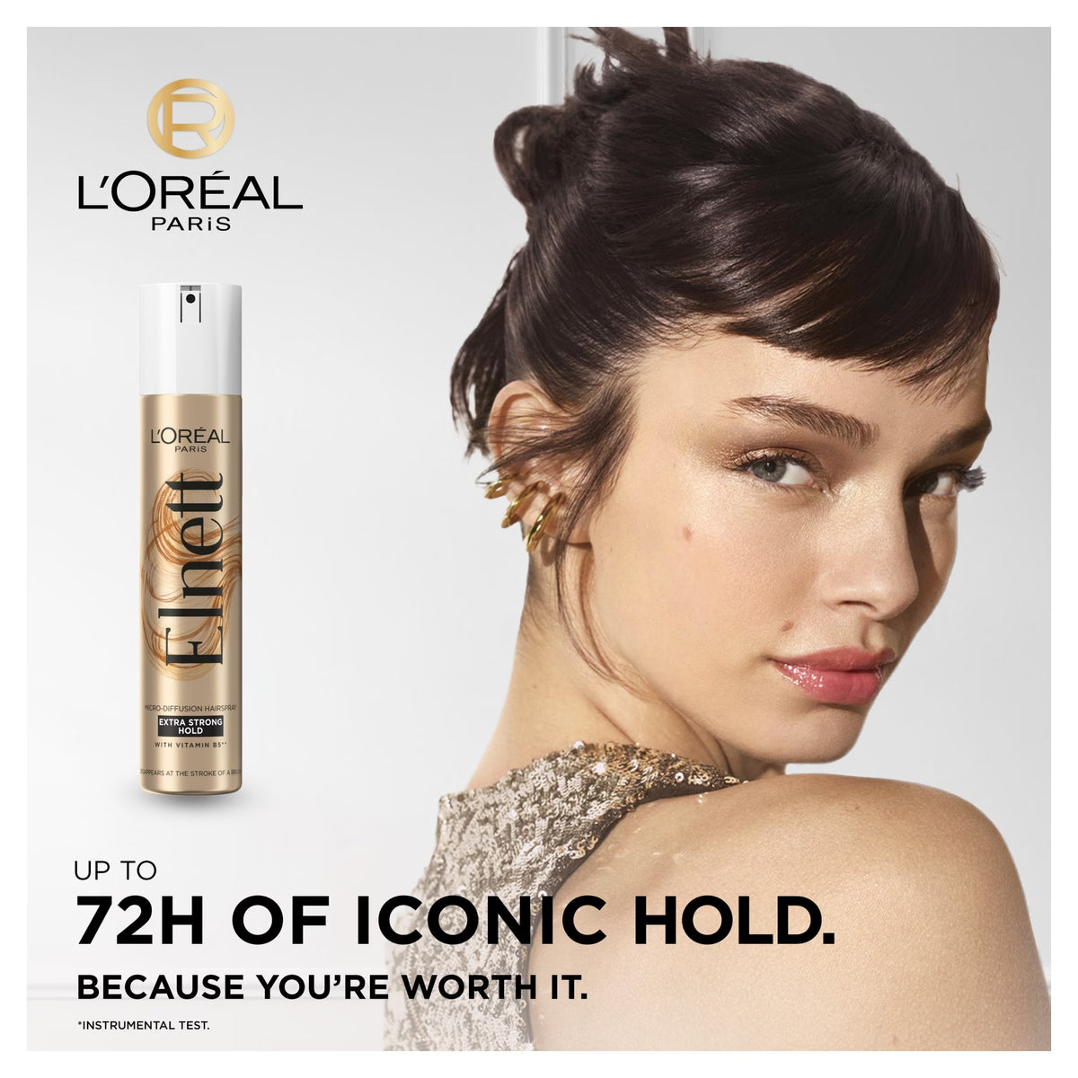 L'Oreal Strong Hold Hair Spray, 75Ml