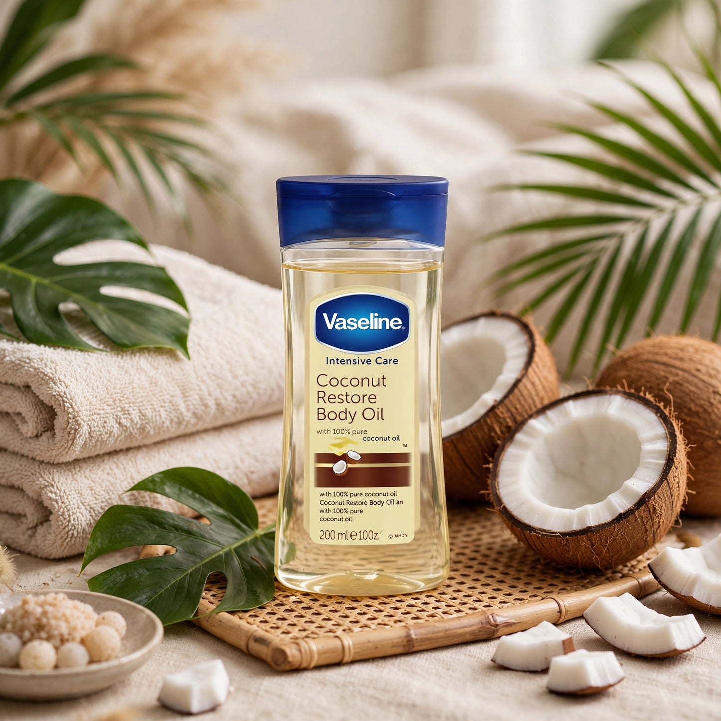Vaseline coconut restore body oil 200 ml
