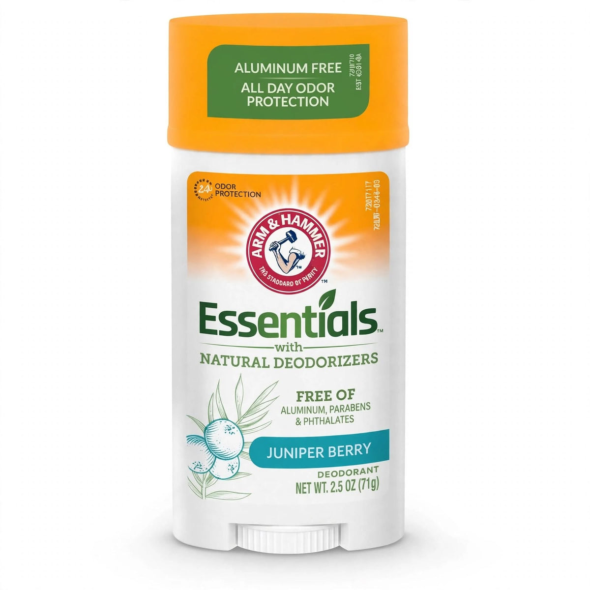 Arm & Hammer Essentials with natural  Deodorant  Juniper Berry, 71G