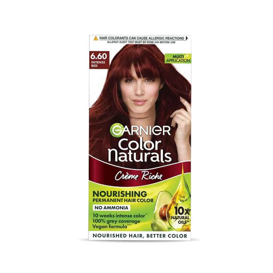 Garnier Natural Hair Color Fiery Pure Red 6.60