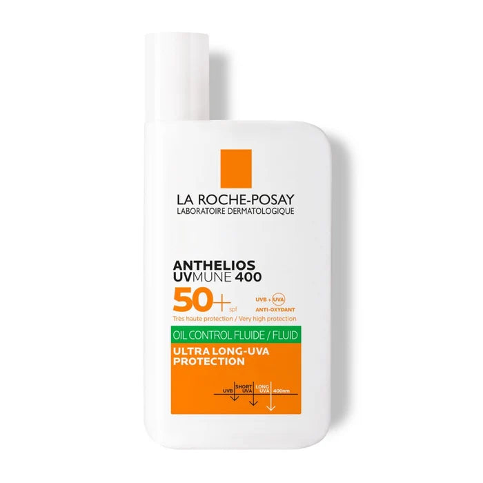 LA ROCHE-POSAY ANTHELIOS UVMUNE FLUIDE OIL CONTROL PROTECTION UVA ULTRA - LONGS  50 ML