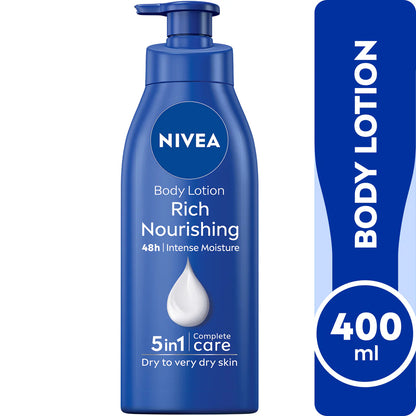 Nivea Nourishing Body Lotion for Extra Dry Skin, 400ml