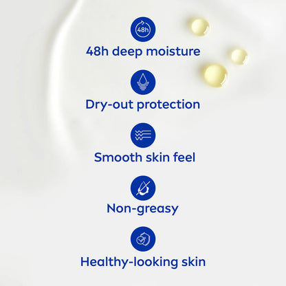 Nivea Body Lotion Cocoa Butter For Dry Skin, 625m