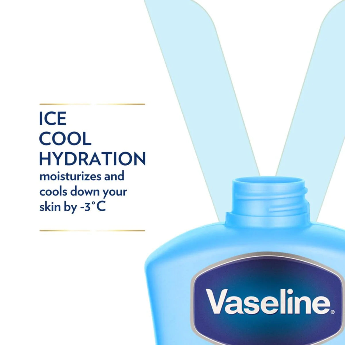 Vaseline Intensive Care Ice Cool Hydration Body Lotion, 400ml