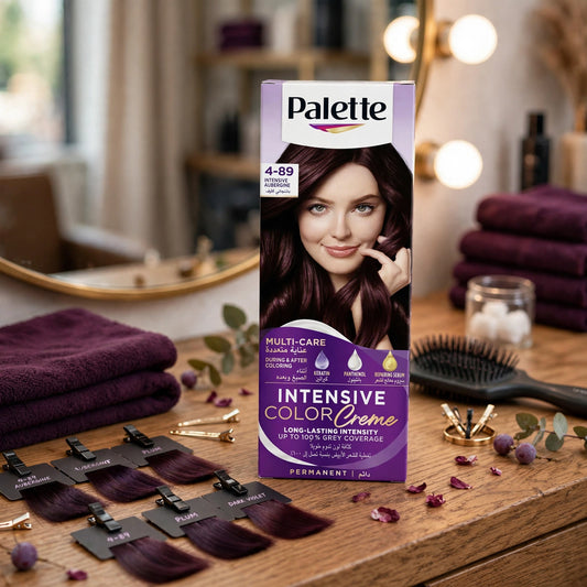 palette intensive color creme  intensive aubergine 4- 89