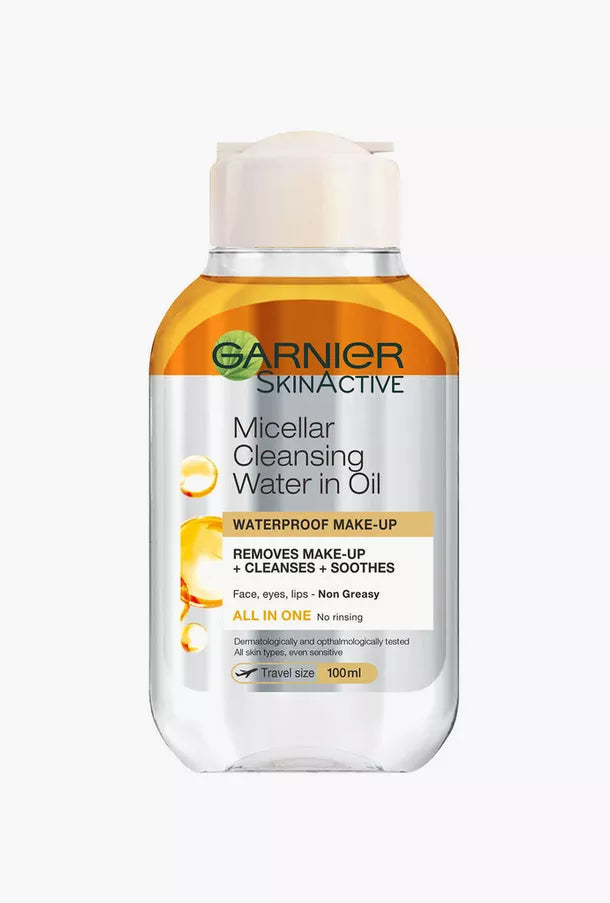 Garnier Skin Active Hypoallergenic Micellar Cleansing Water For All Skin Types, 100Ml