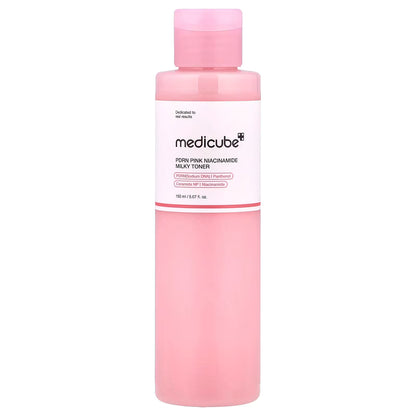 Medicube PDRN Pink Niacinamide Milky Toner, 150ml