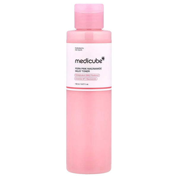 Medicube PDRN Pink Niacinamide Milky Toner, 150ml