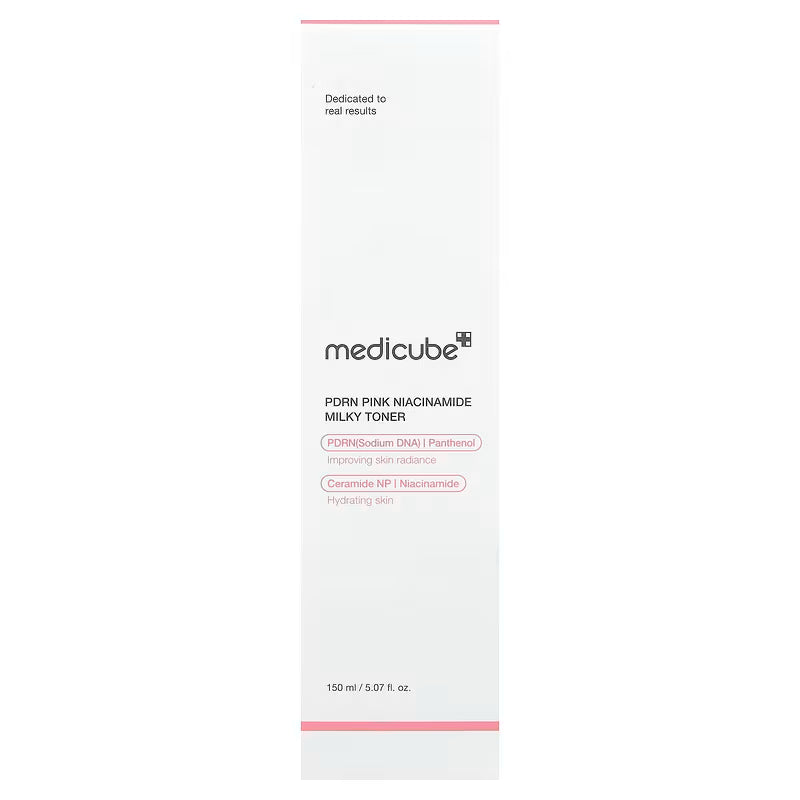 Medicube PDRN Pink Niacinamide Milky Toner, 150ml