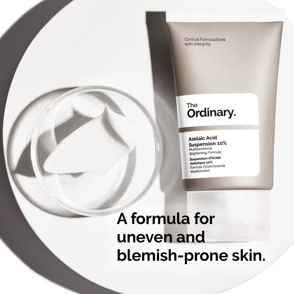 The Ordinary Azelaic Acid Suspension 10% Multifunctional Brightening Face Cream, 30Ml