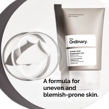 The Ordinary Azelaic Acid Suspension 10% Multifunctional Brightening Face Cream, 30Ml