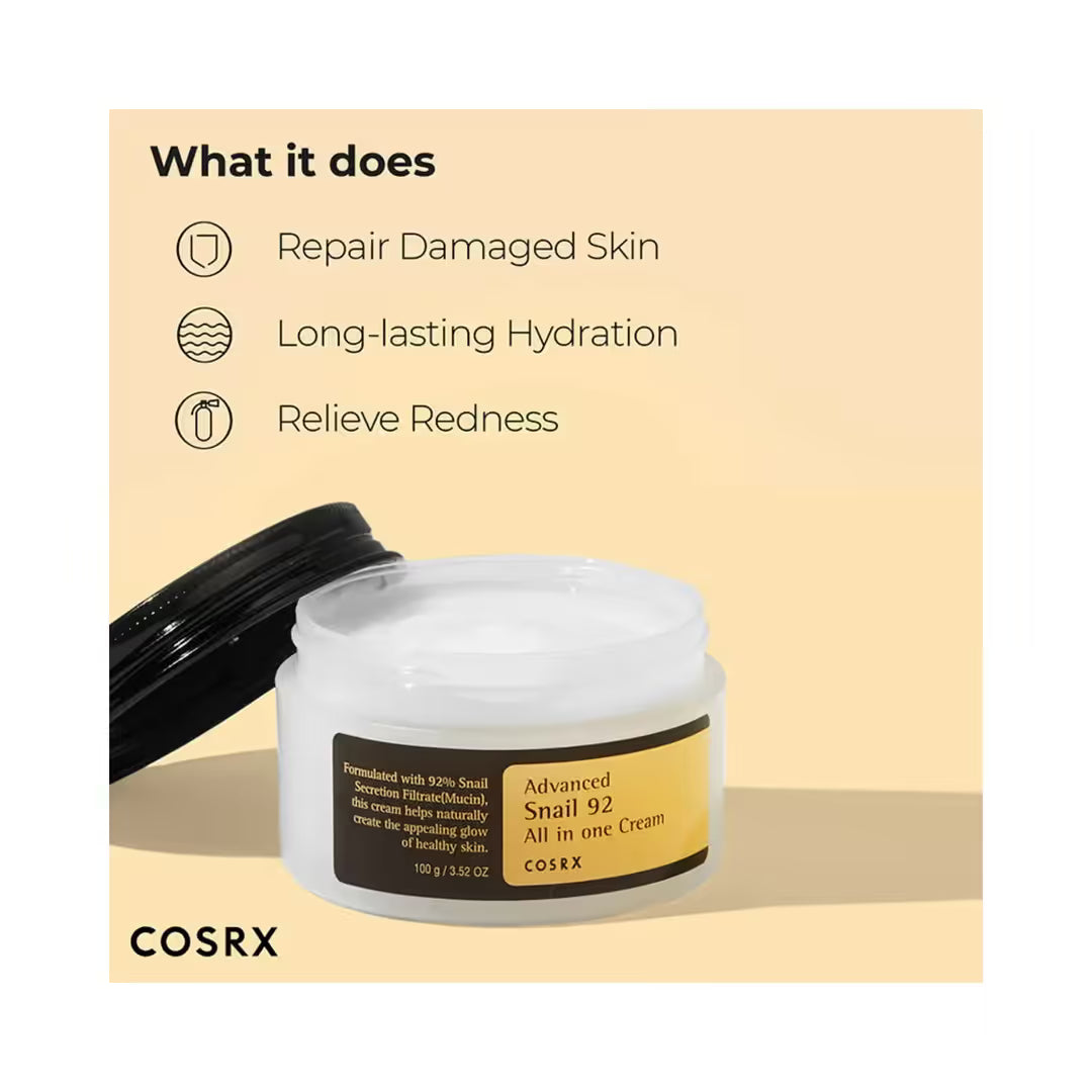 Cosrx Advanced Snail 92 All In One Cream, 100G