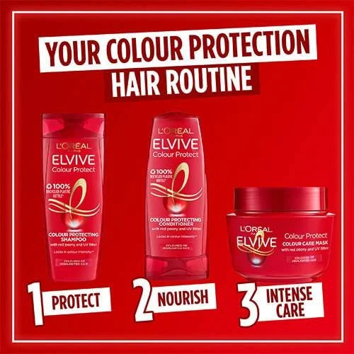L'Oreal Paris Elvive Colour Protect Shampoo, 400ml