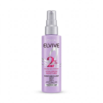 Elvive Lereal Paris 2% hyluron moisture plump leave in serum dehydrated hair 150 ml