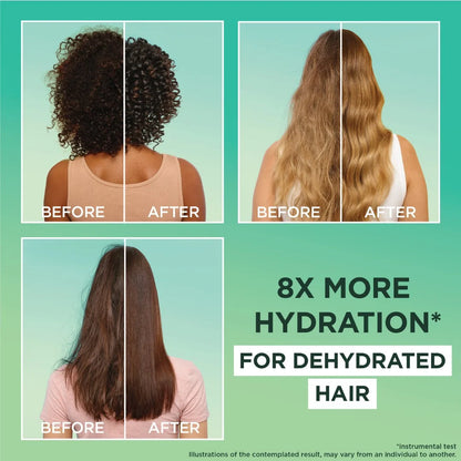 Garnier Ultra Doux 3in1 Moisturizing Hair Food Treatment with Coconut & Aloe Vera Extracts for Normal Hair, 390ml
