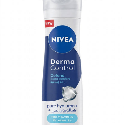 NIVEA DERMA CONTROL DEFEND EXTRA COMFORT PRO - VITAMIN B5 SOOTHES SKIN ANTI - PERSPIRANT SPRAY 150 ML