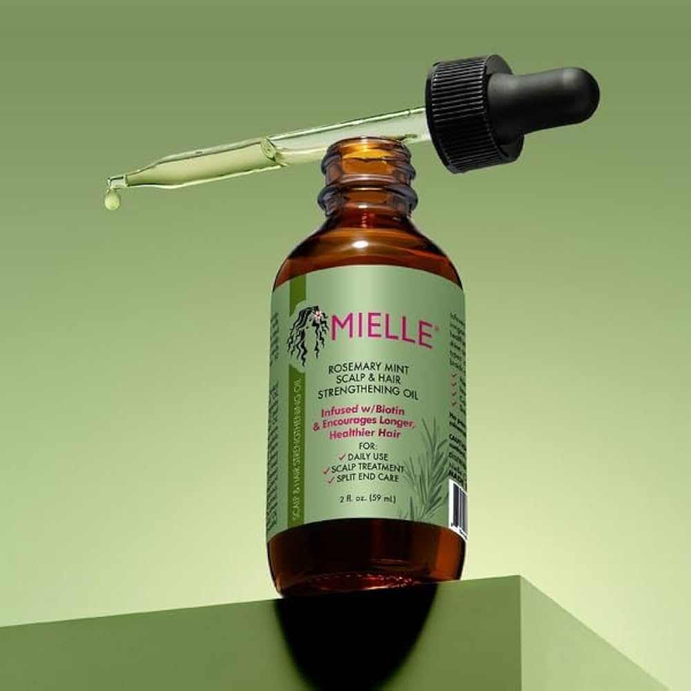 Mielle Light Strengthening Scalp & Hair Oil With Rosemary, Mint & Biotin, 59Ml