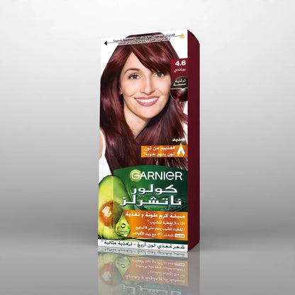 Garnier Natural Hair Color Burgundy 4.6