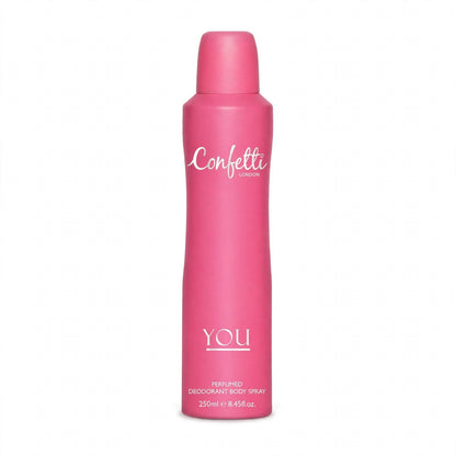 Confetti London You Perfumed Deodorant Body Spray, 250ml