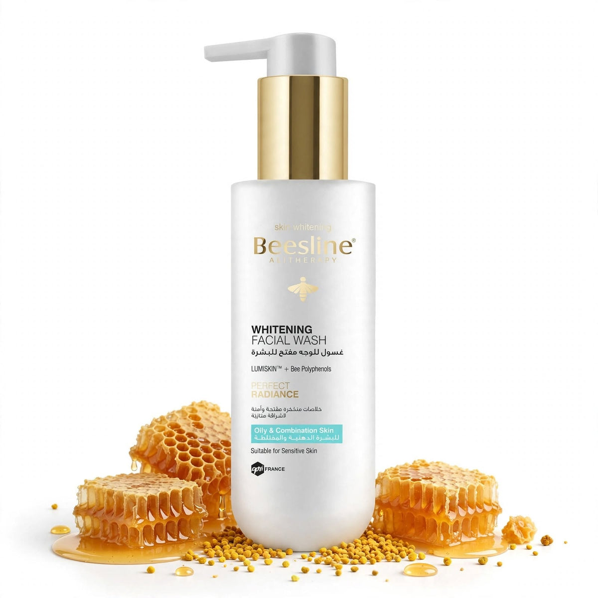 Beesline Apitherapy Whitening Face Wash For Oily, Combination & Sensitive Skins, 250ML