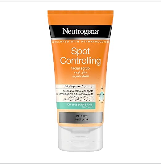 Neutrogena Spot Controlling Facial Scrub, 150Ml