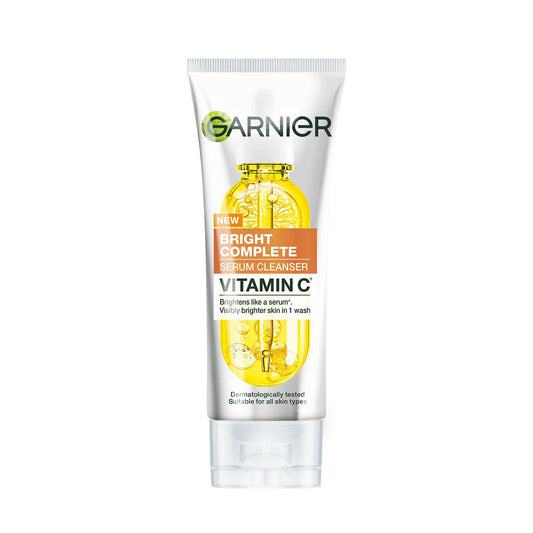 Garnier Skinactive Fast Bright Vitamin C Serum Cleanser Facewash, 100Ml