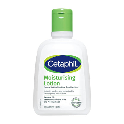 Cetaphil Moisturizing Lotion for Normal to Dry Skin, 118ml