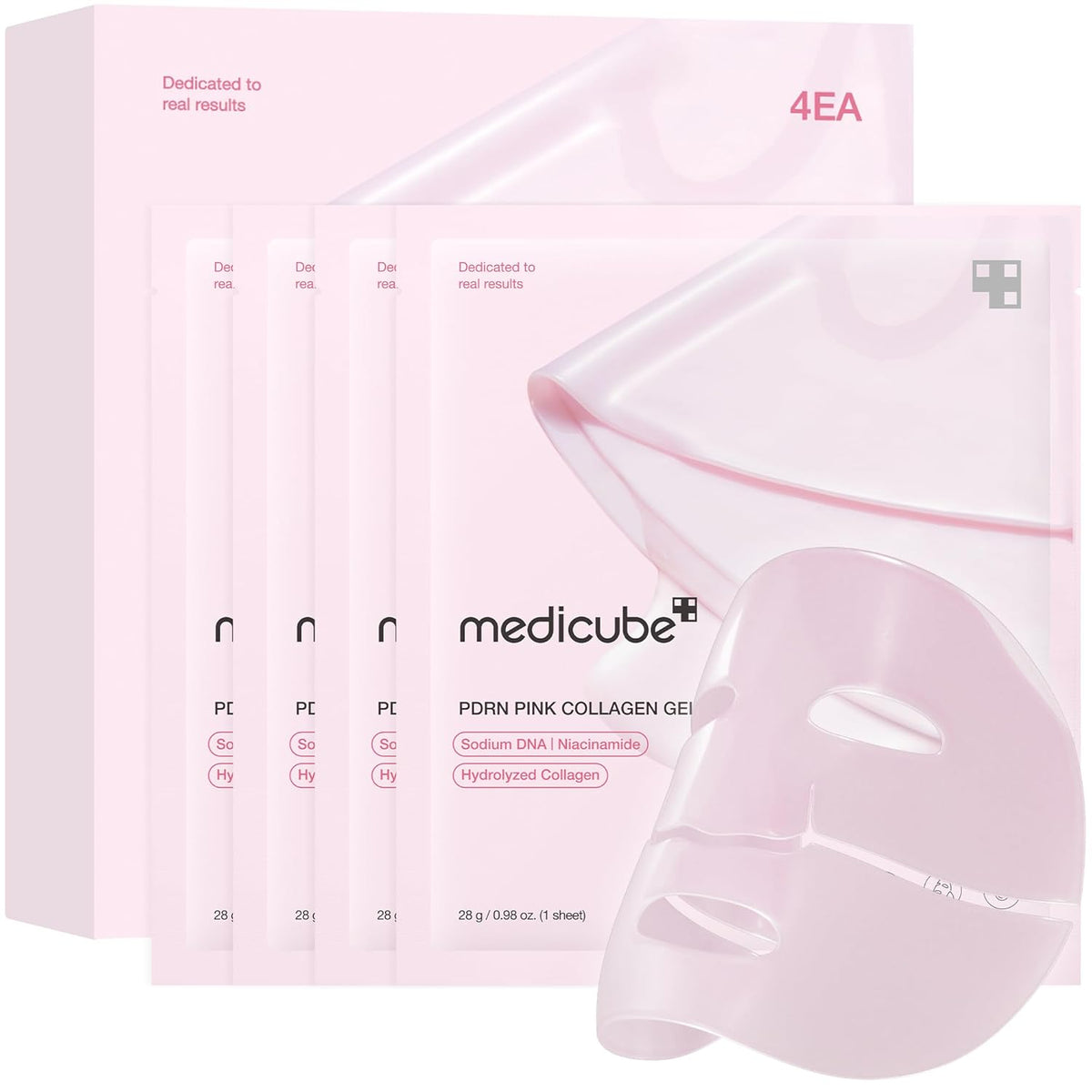 Medicube Pdrn Pink Collagen Gel Mask, 28G