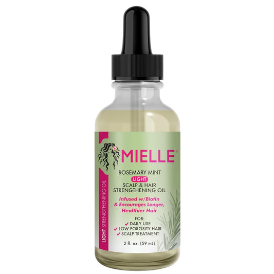 Mielle Light Strengthening Scalp & Hair Oil With Rosemary, Mint & Biotin, 59Ml