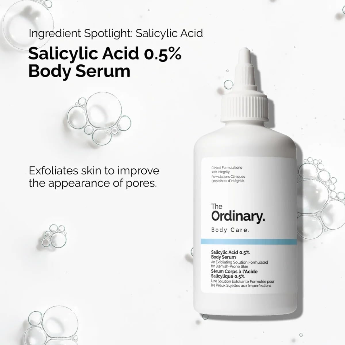 The Ordinary Salicylic Acid 0.5% Body Serum, 240ml