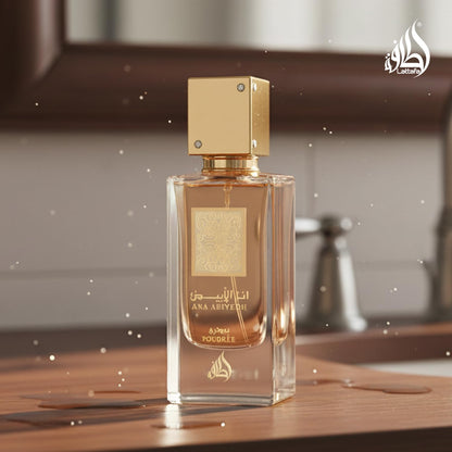 Lattafa Poudree Ana Abiyedh Eau De Parfum, 100Ml