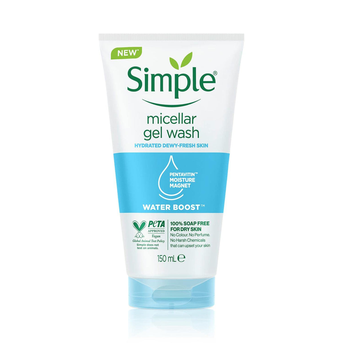 Simple Micellar Facial Gel Wash, 150ml