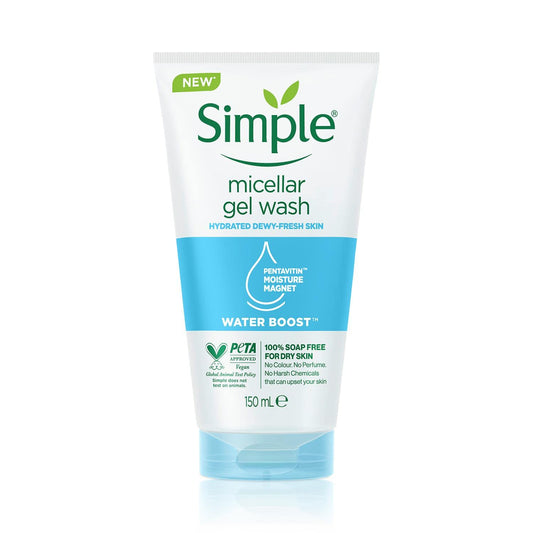 Simple Micellar Facial Gel Wash, 150ml