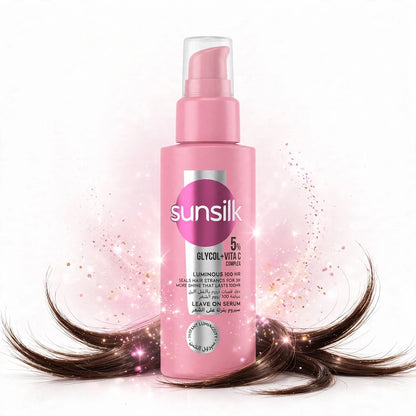 Sunsilk  5% glycol + vita c  Luminous Hair Leave-On Serum, 90Ml