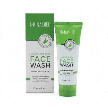 Dr.Rashel Skin Care Aloe Vera Pore Refine Face Wash, 100G