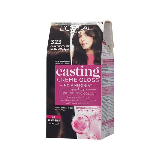 L'Oreal Casting Hair Color 323 Darkest Warm Brown