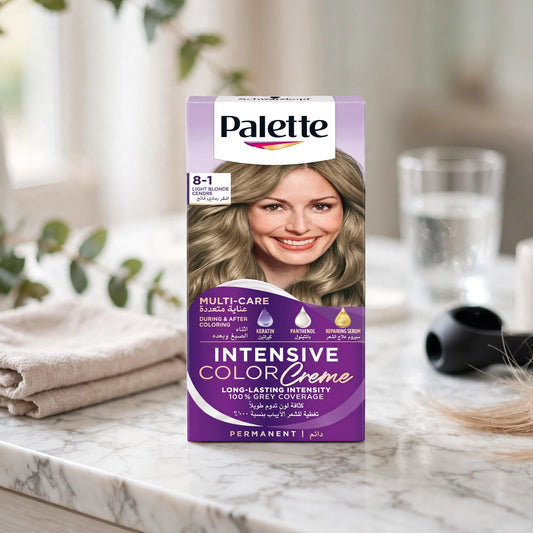 palette intensive color creme light blonde cendre 8-1