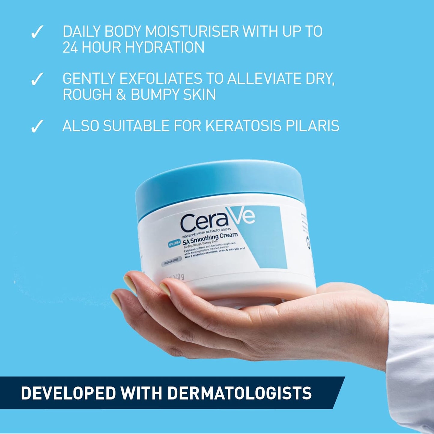 Cerave Sa Smoothing Cream, 340G