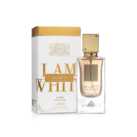 Lattafa Poudree Ana Abiyedh Eau De Parfum, 100Ml