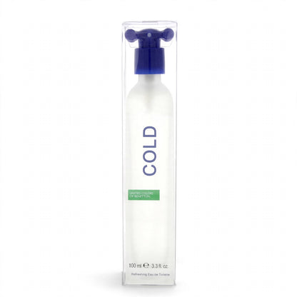 United Colors Of Benetton Cold Eau De Toilette Refreshing Spray For Men